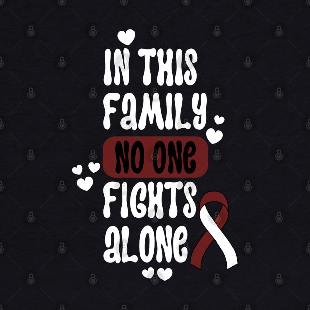 In This Family No One Fights Alone by oneduystore